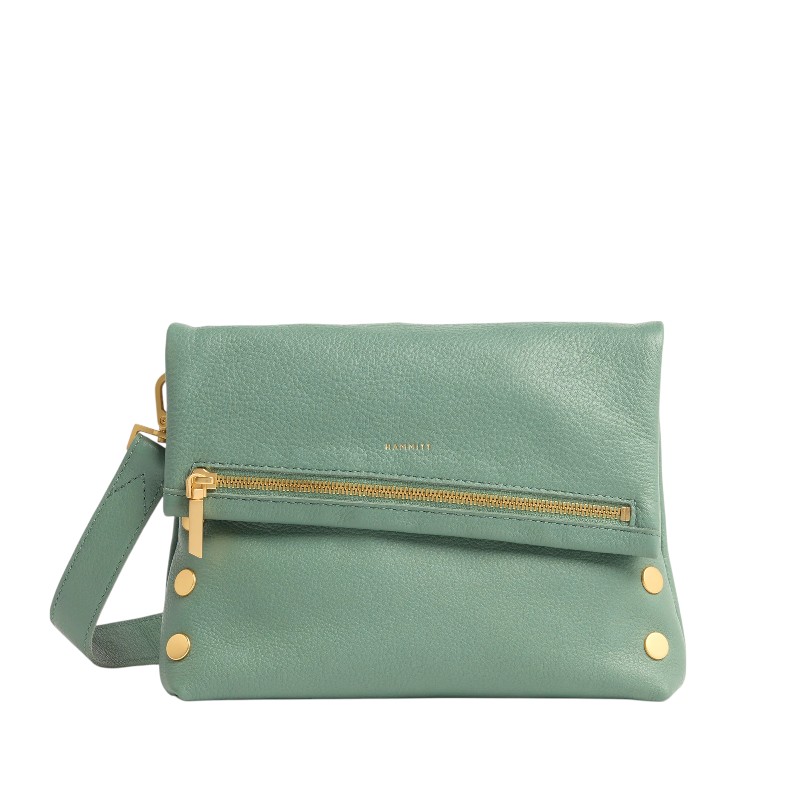 Hammitt VIP Medium Crossbody, Artichoke and Brushed Gold Hardware
