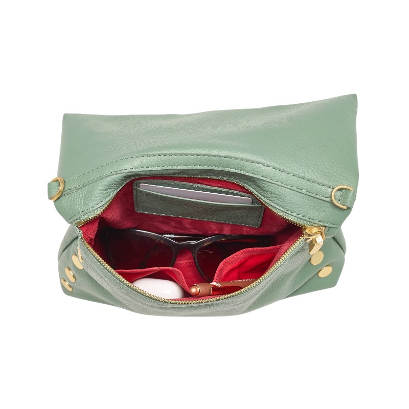 Hammitt VIP Medium Crossbody, Artichoke and Brushed Gold Hardware