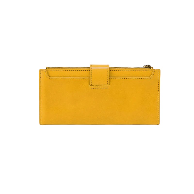 HOBO Dunn Continental Wallet, Sun Glow