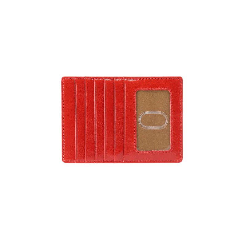 HOBO Euro Slide Card Case, Grenadine