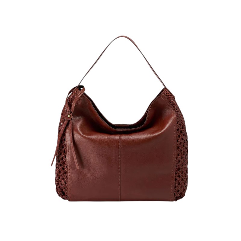 【LOEUVRE】Marianne Shoulder Small_HAZEL BROWN BAG - LOEUVRE