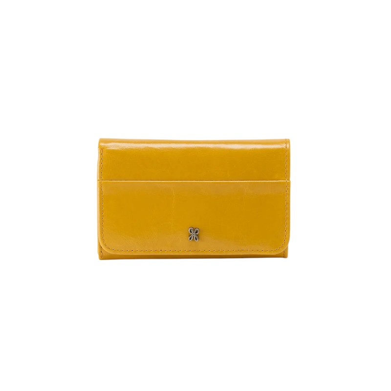 HOBO Jill Trifold Wallet, Sun Glow