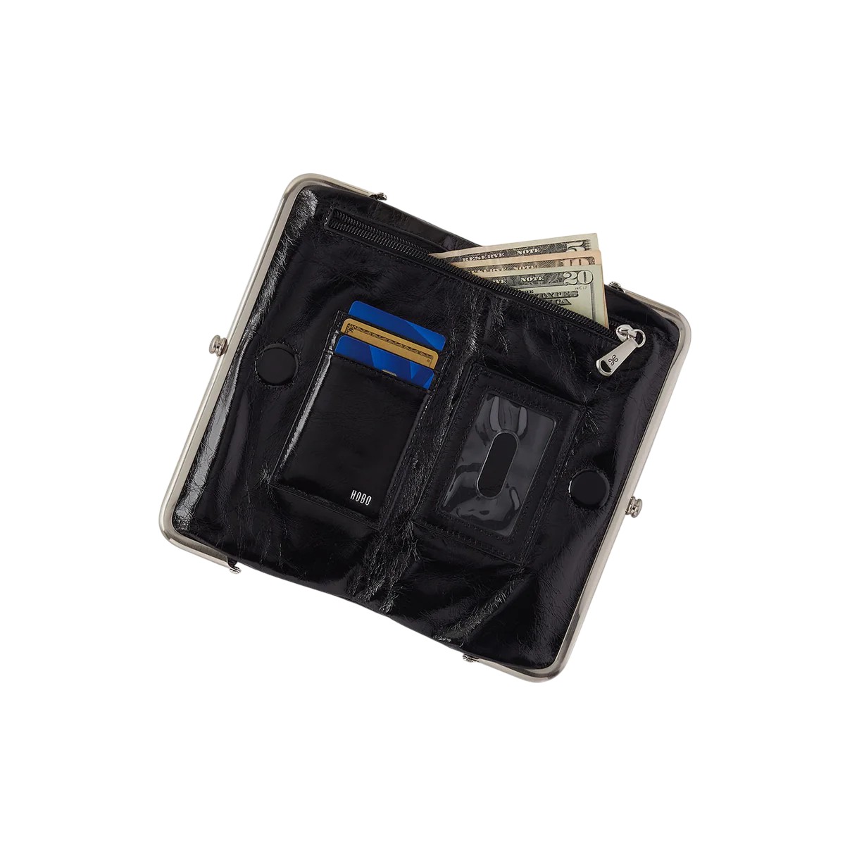 HOBO Lauren Clutch Wallet, Grenadine