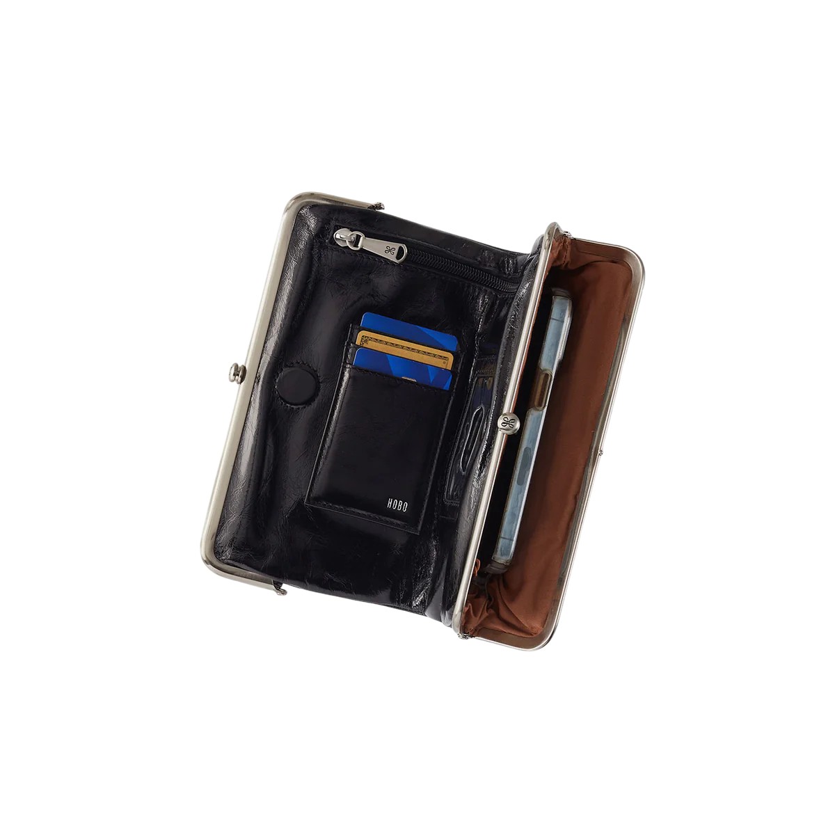 HOBO Lauren Clutch Wallet, Grenadine