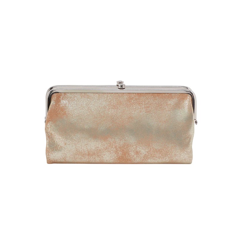 HOBO Lauren Clutch Wallet, Saddle Stardust
