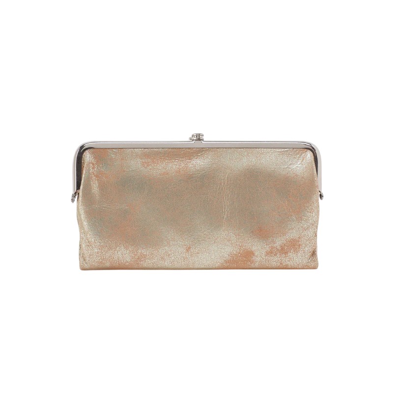HOBO Lauren Clutch Wallet, Saddle Stardust