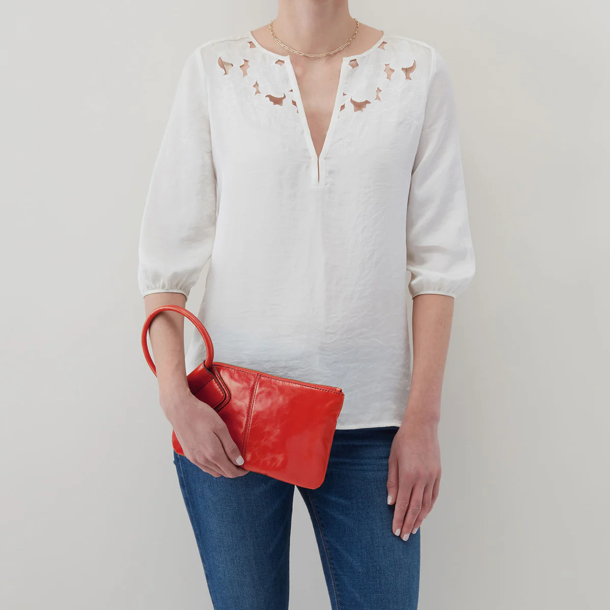 HOBO Sable Wristlet, Grenadine