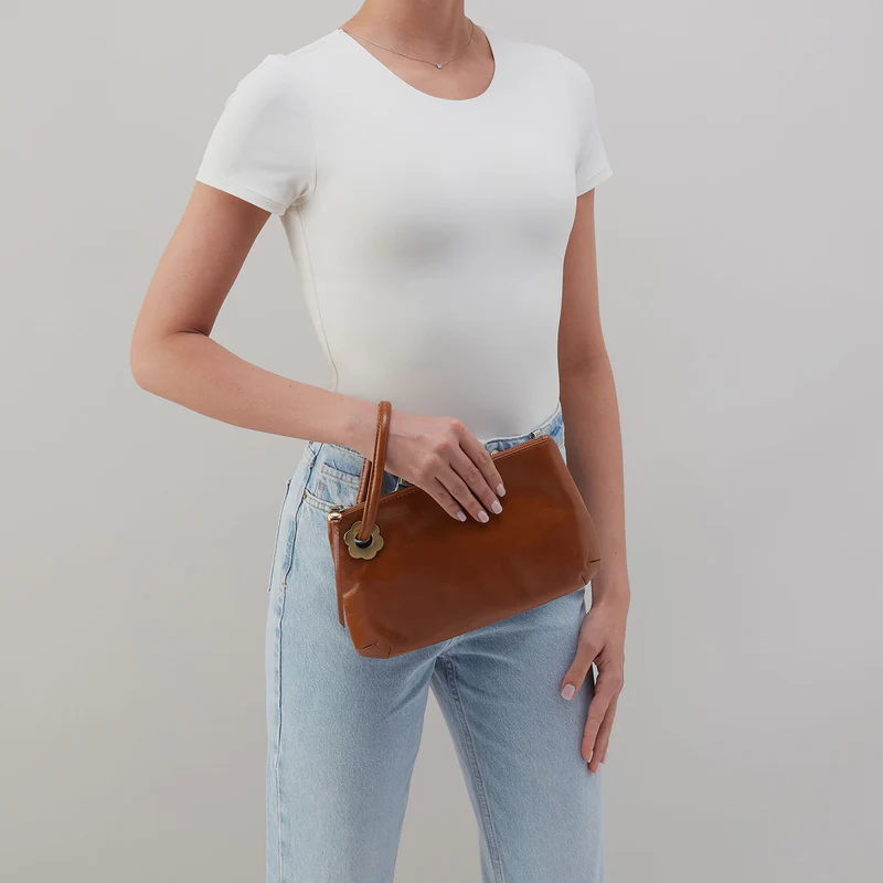 HOBO Daisy Daze Large Wristlet, Truffle