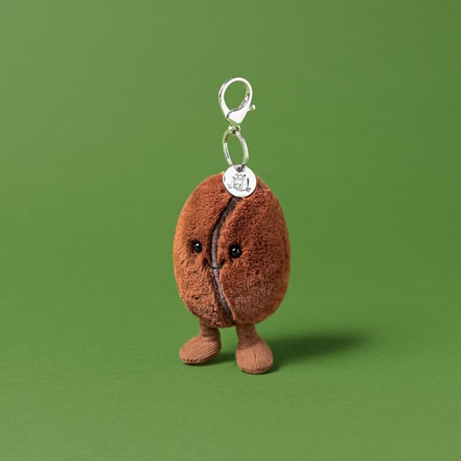 Jellycat Amuseables Coffee Bean Bag Charm | ACB4BC | Borsheims