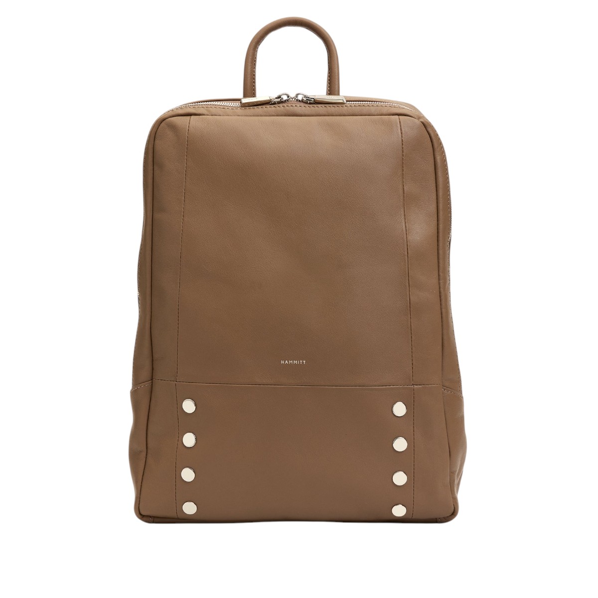 Hammitt Hunter Large Backpack, Dune and Silver Hardware