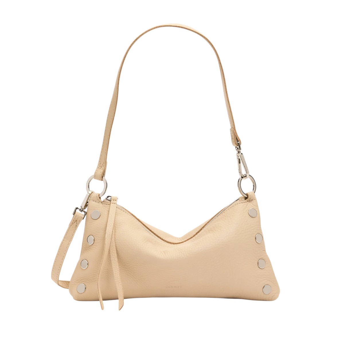 Hammitt Kyle Small Shoulder Bag, Limestone and Silver Hardware