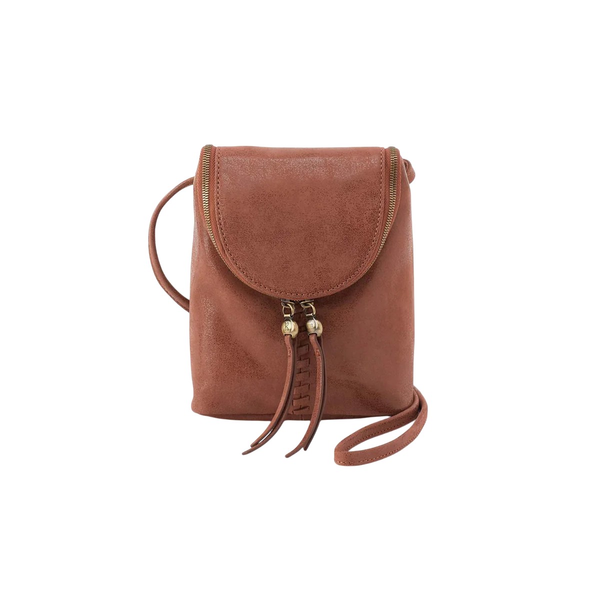 HOBO Fern Crossbody Bag, Burnished Saddle