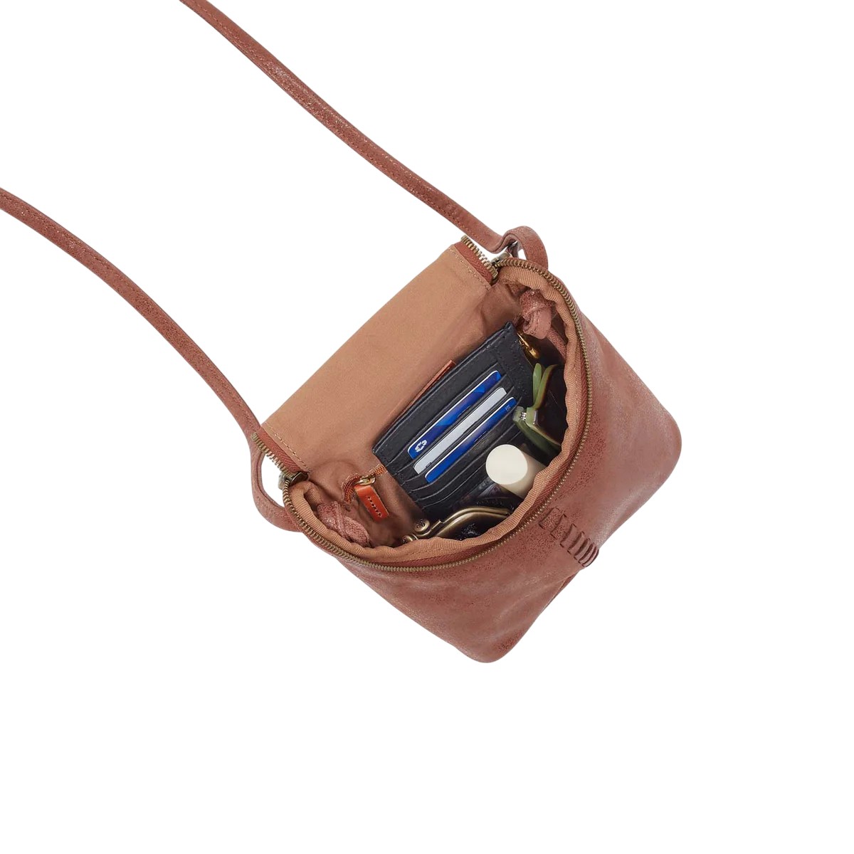 HOBO Fern Crossbody Bag, Burnished Saddle