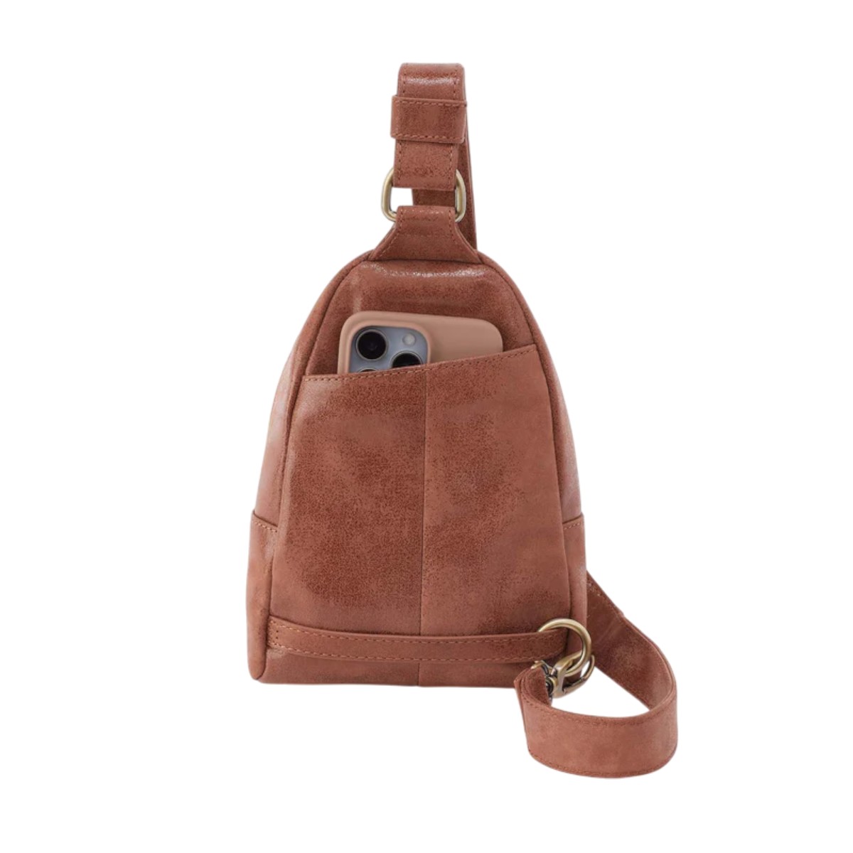 HOBO Fern Sling Crossbody Bag, Burnished Saddle