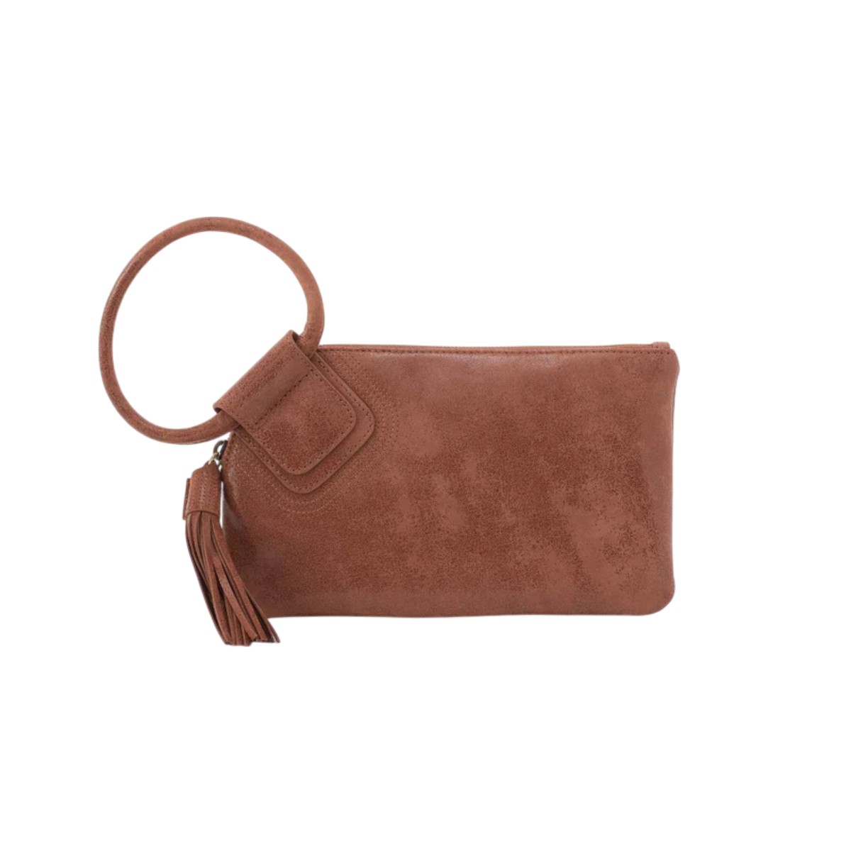 HOBO Sable Wristlet Clutch, Burnished Saddle