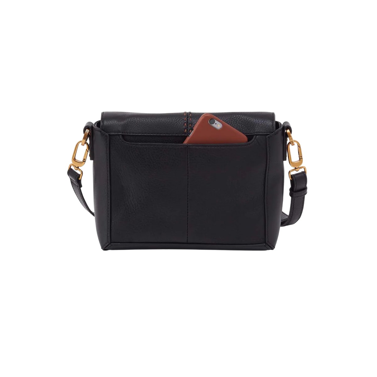 HOBO Austin Flap Crossbody, Black