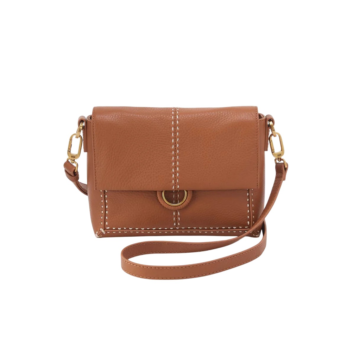 HOBO Austin Flap Crossbody, Warm Honey