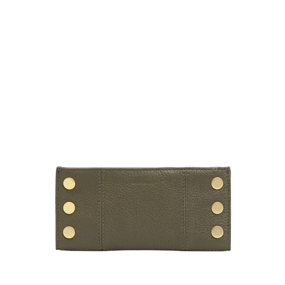 Hammitt 110 North Wallet, Olive and Brushed Yellow Gold Tone Hardware