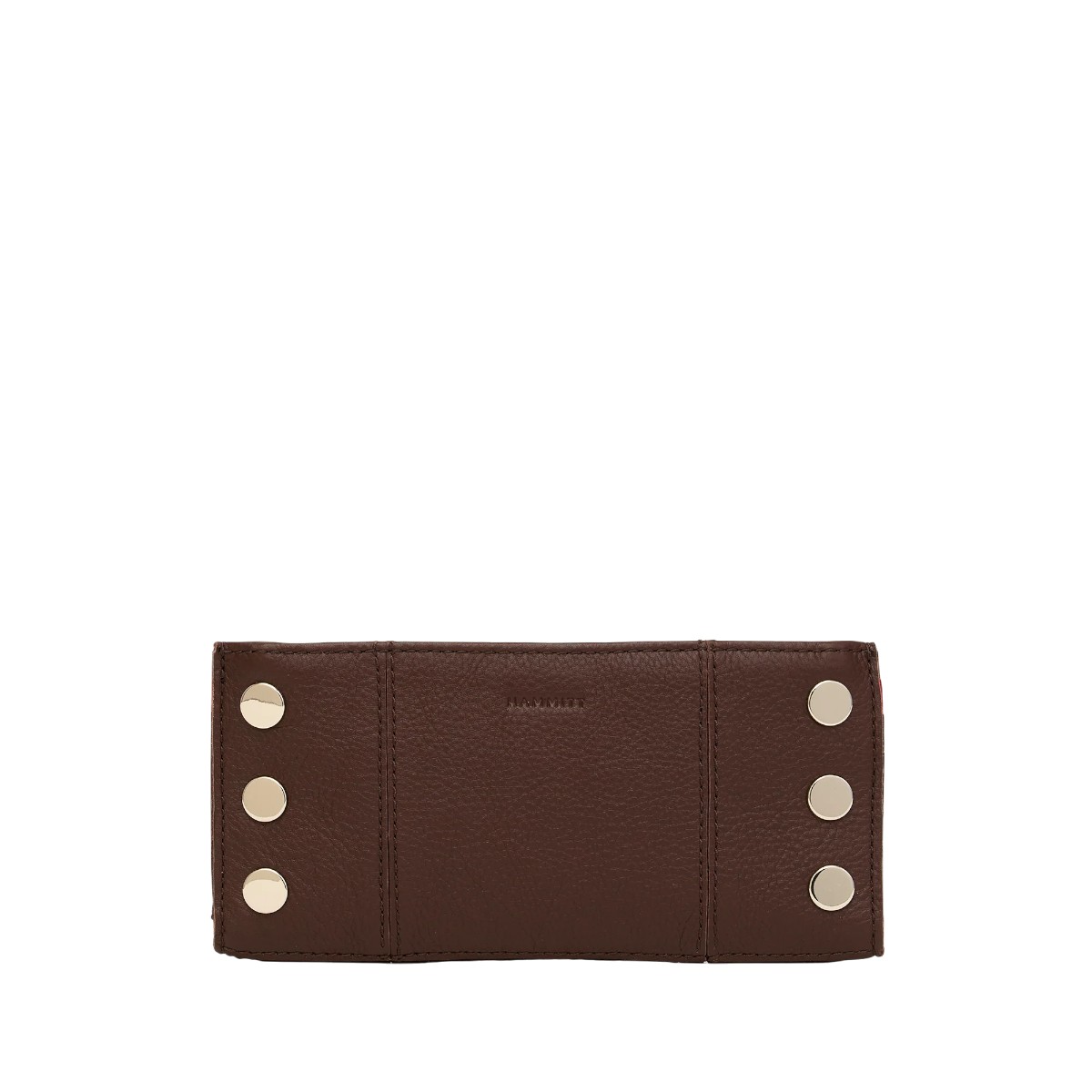 Hammitt 110 North Wallet, Espresso Pebble and Silver Hardware