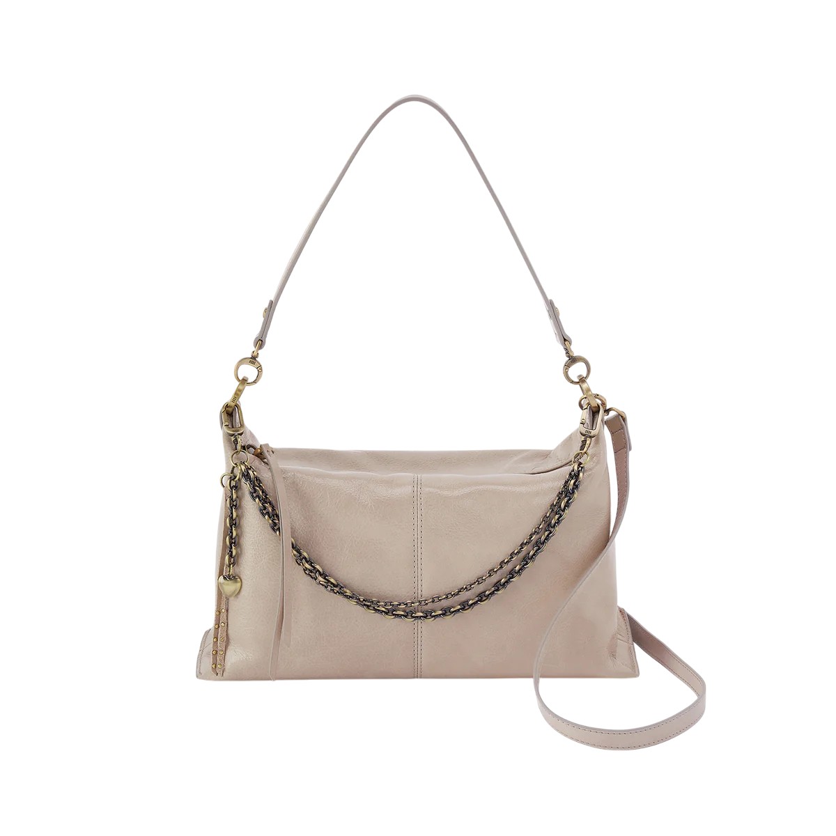 HOBO Avon Shoulder Bag, Aniline and Stone Gloss Leather