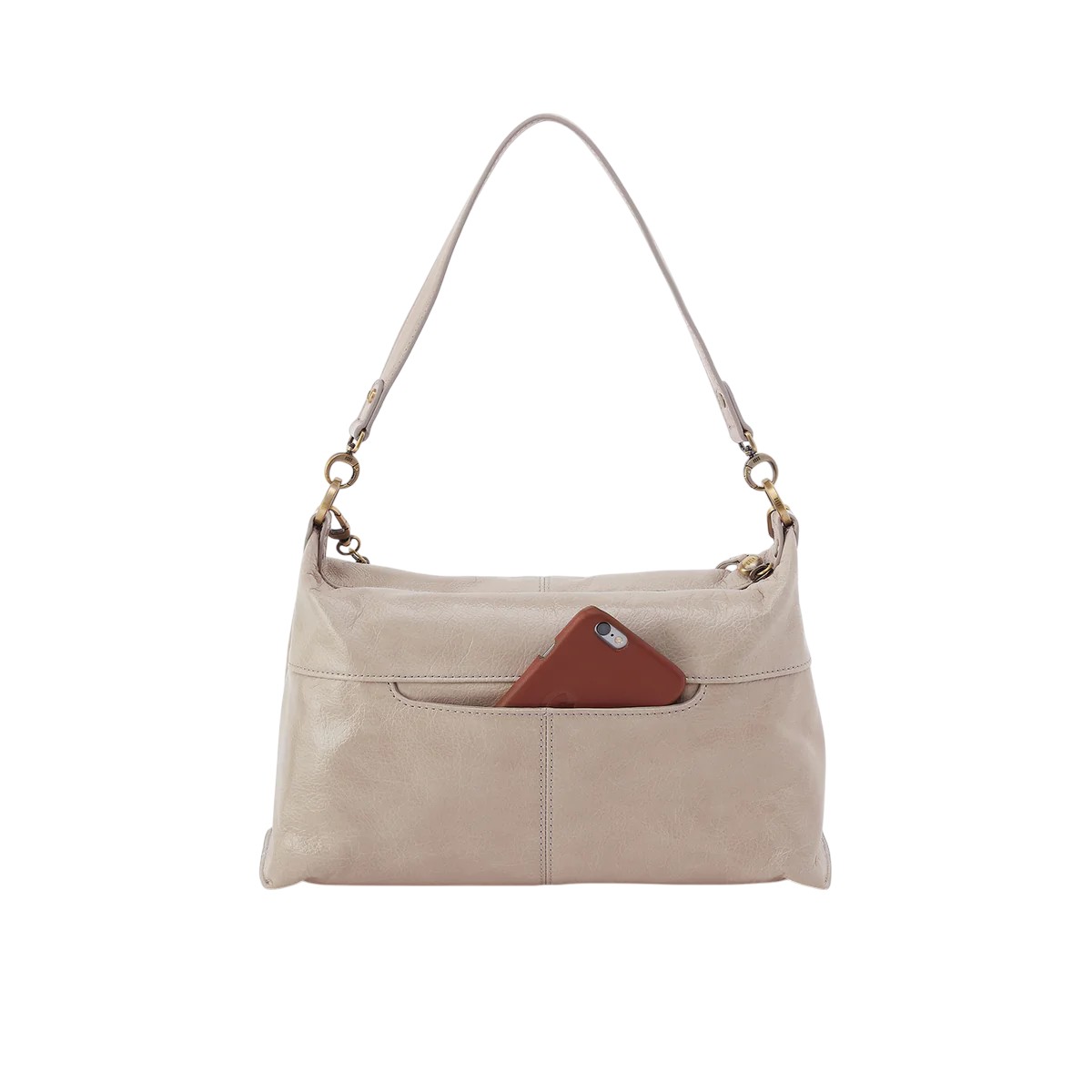 HOBO Avon Shoulder Bag, Aniline and Stone Gloss Leather