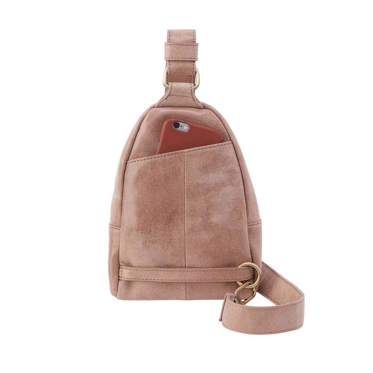 HOBO Fern Sling Bag, Hazel Buffed Leather