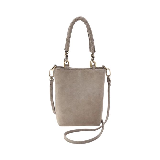 HOBO Tennessee Mini Top Handle Bag, Golden Granite Nubuck Leather