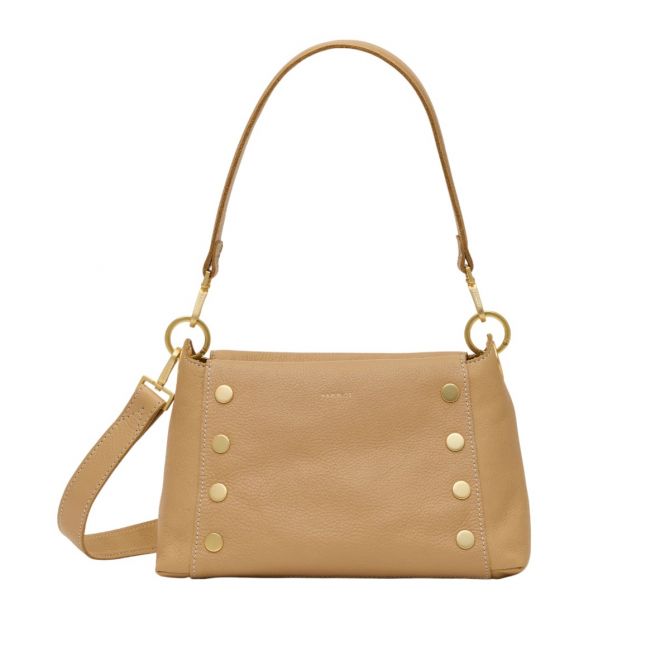 Hammitt Bryant Medium Top Handle Bag, Toasty Sand and Brushed Yellow Gold Hardware