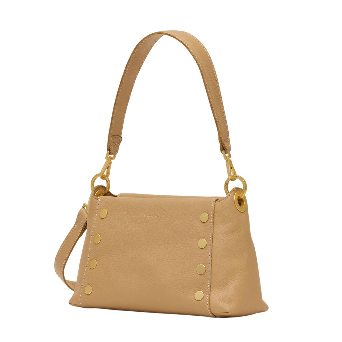 Hammitt Bryant Medium Top Handle Bag, Toasty Sand and Brushed Yellow Gold Hardware