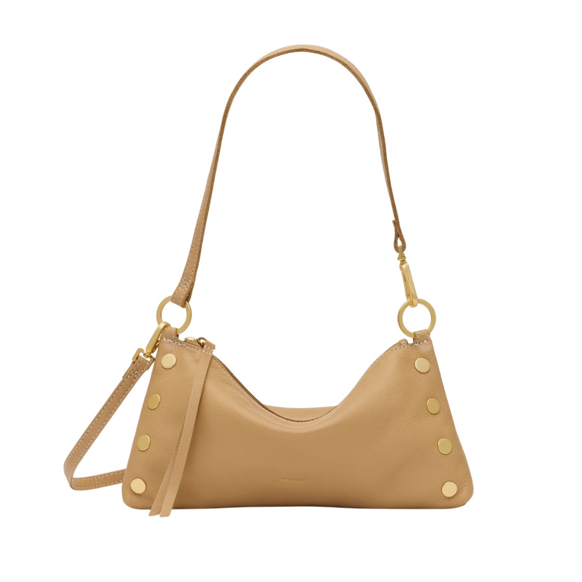 Hammitt Kyle Small Shoulder Bag, Toasty Sand and Brushed Yellow Gold Tone Hardware