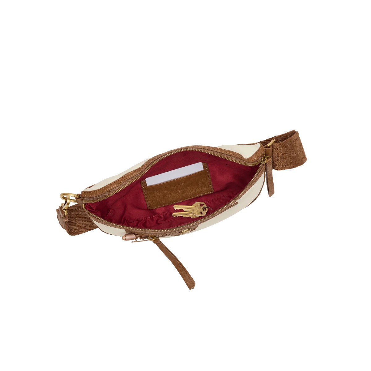 Hammitt Charles Medium Crossbody, West End and Antique Gold Hardware