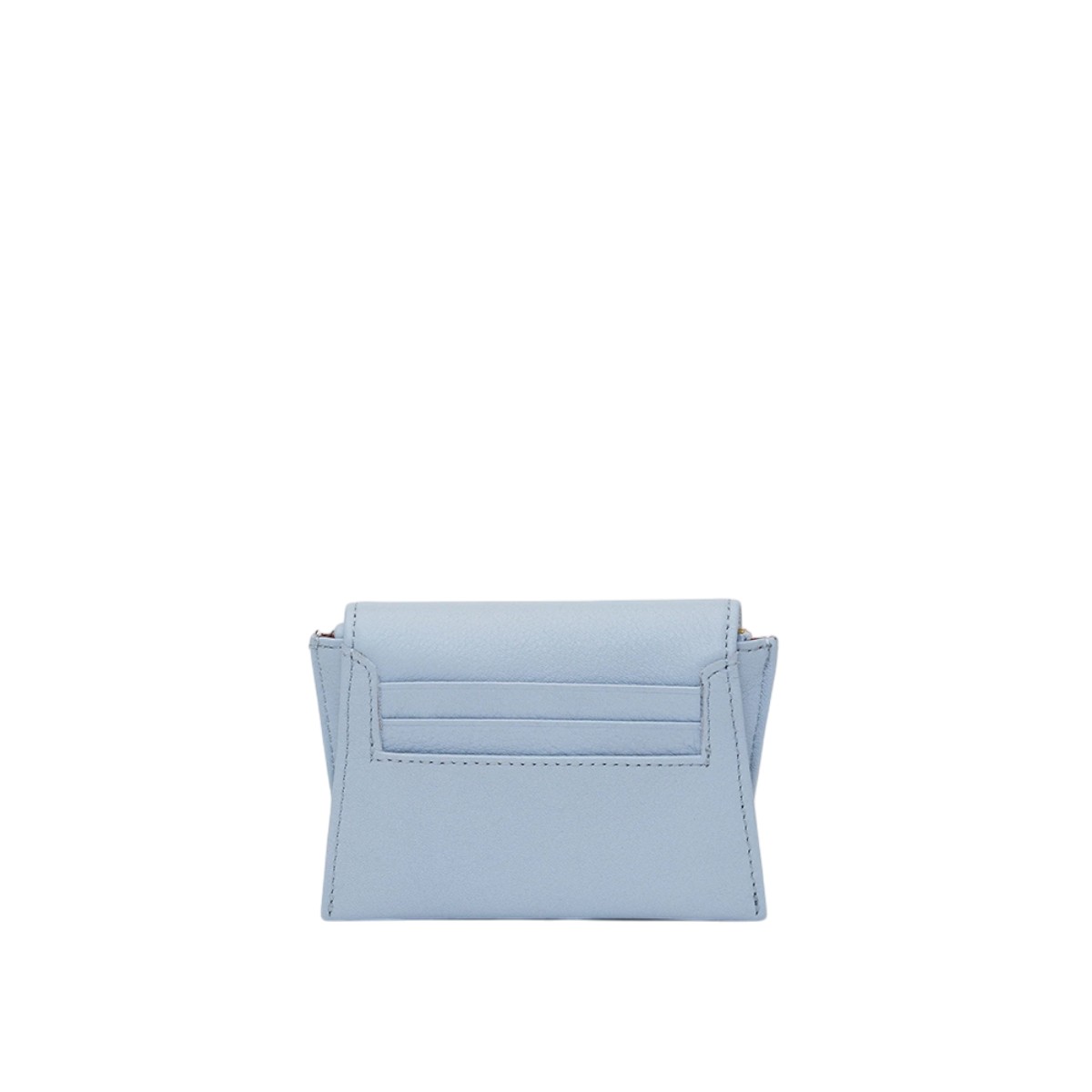 Hammitt Allen Wallet, Hazy Blue and Yellow Gold Hardware