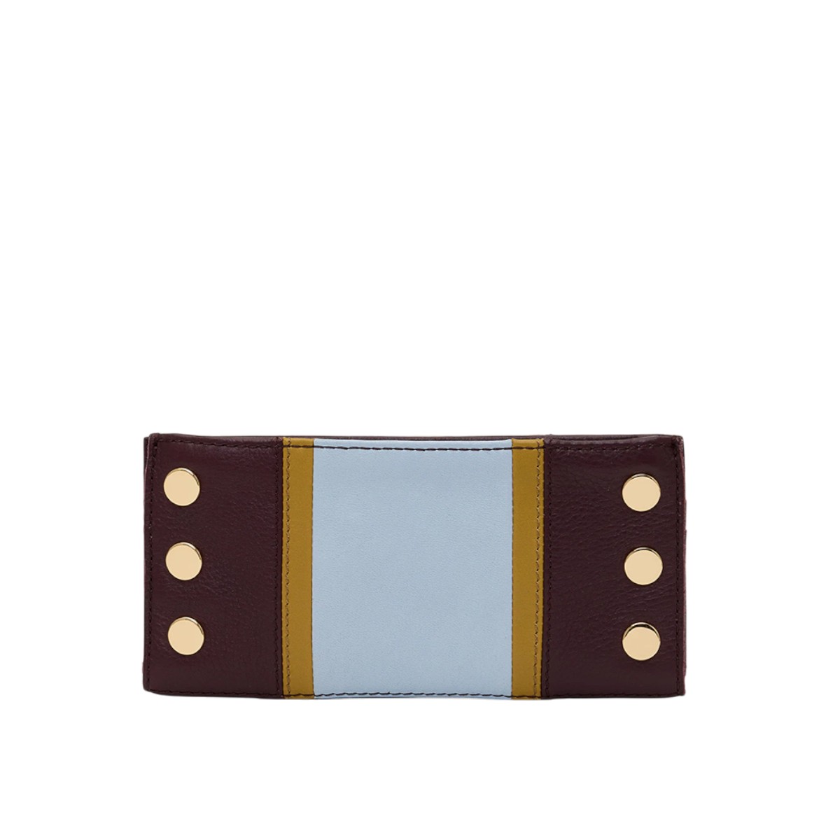 Hammitt 110 North Wallet, Regatta Stripe and Yellow Gold Tone Hardware