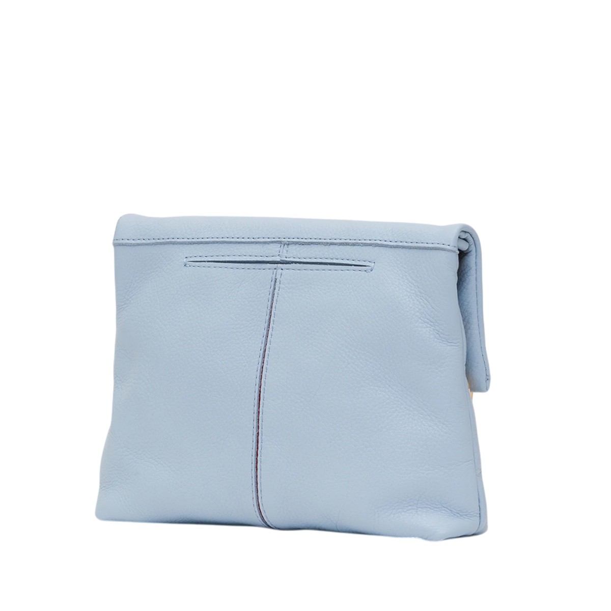 Hammitt VIP Medium Crossbody Bag, Hazy Blue and Yellow Gold Tone Hardware