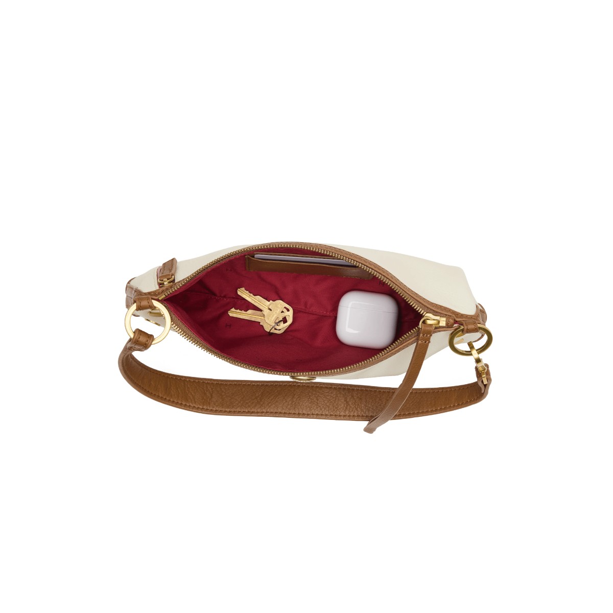 Hammitt Kyle Small Shoulder Bag, West End and Antique Gold Hardware