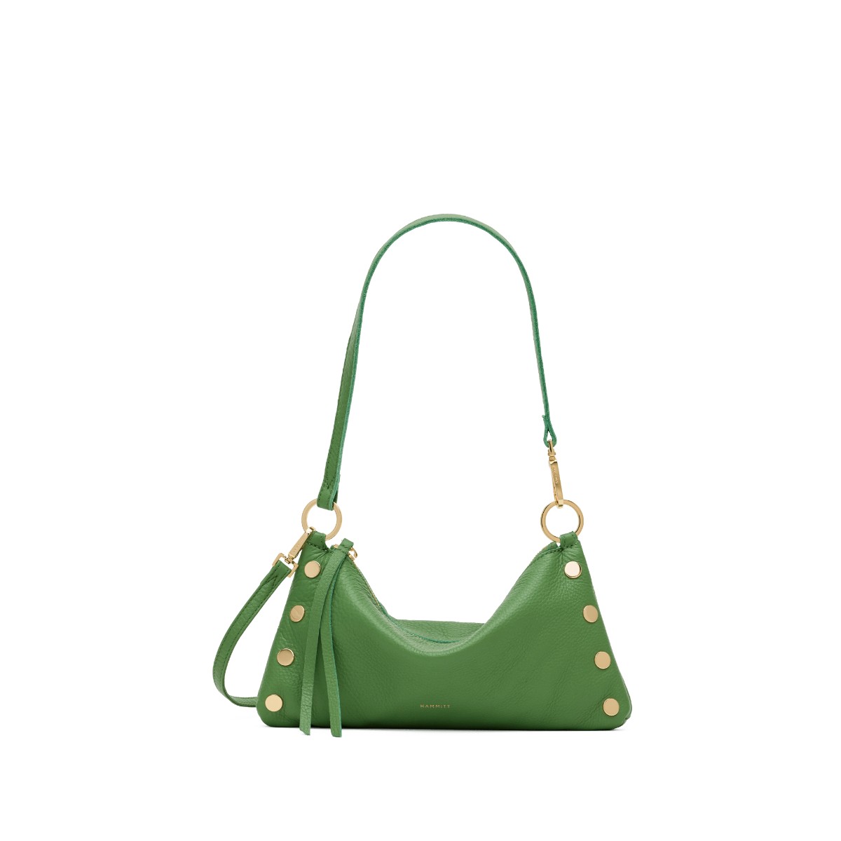 Hammitt Kyle Small Shoulder Bag, Dill and Gold Hardware