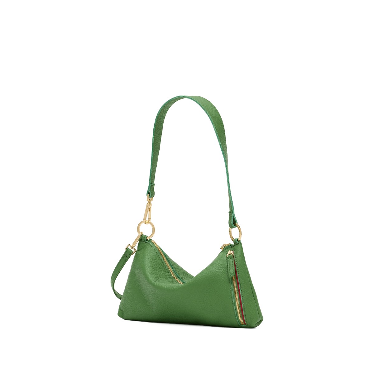 Hammitt Kyle Small Shoulder Bag, Dill and Gold Hardware