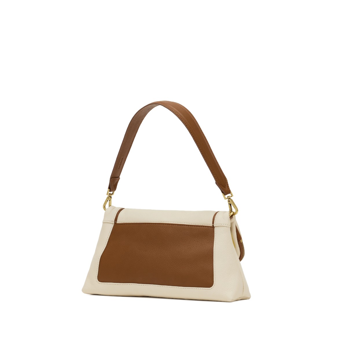 Hammitt Medium Beverly Shoulder Bag, West End and Antique Gold Hardware