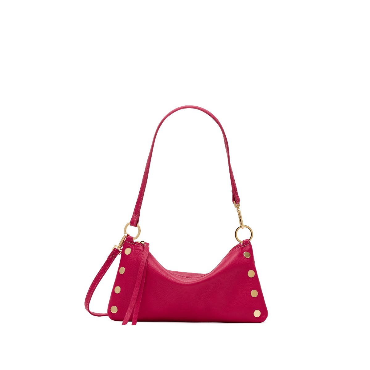 Hammitt Kyle Small Shoulder Bag, Calypso Pebble and Gold Hardware