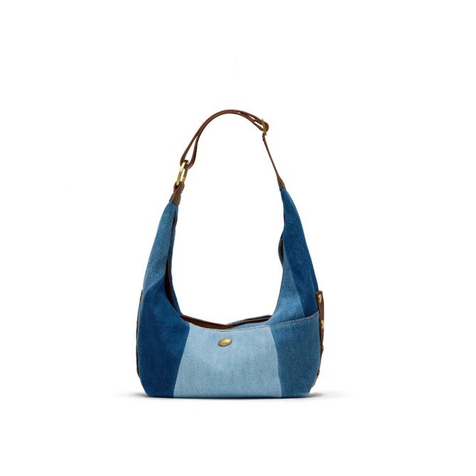 Hammitt Tom Medium Shoulder Bag, Silverlake and Antique Gold Hardware