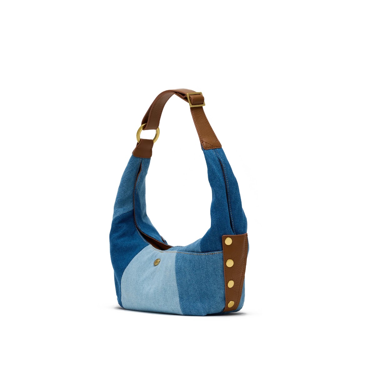 Hammitt Tom Medium Shoulder Bag, Silverlake and Antique Gold Hardware