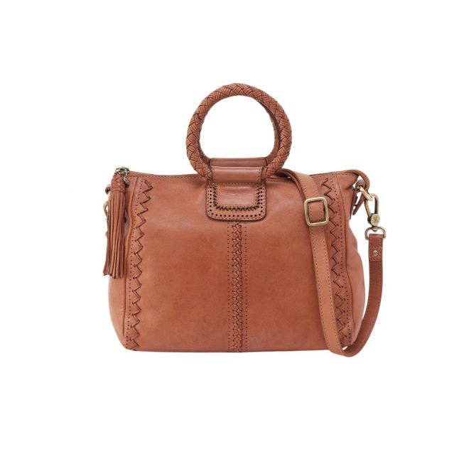 HOBO Sheila Medium Satchel Top Handle Bag, Harvest Wheat