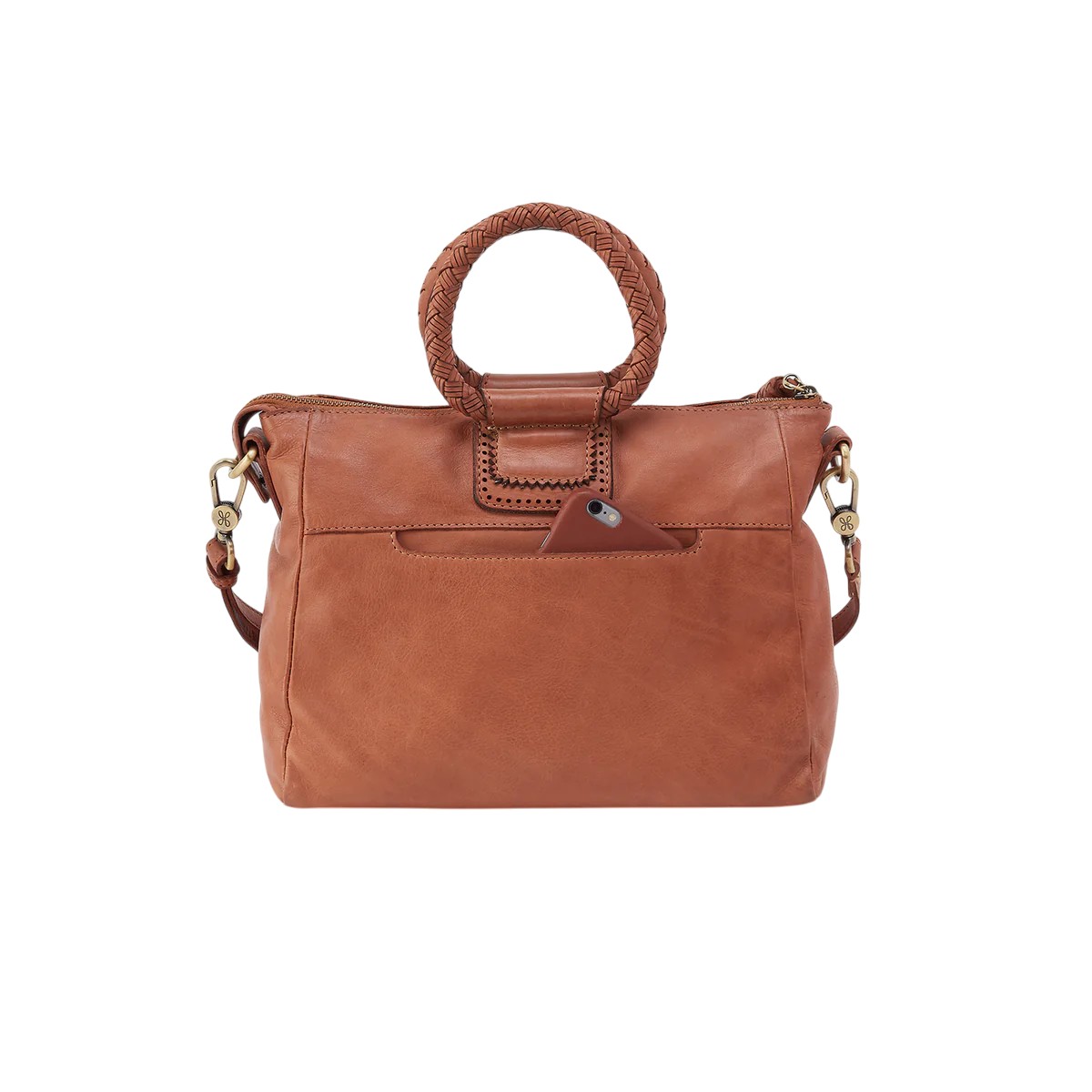 HOBO Sheila Medium Satchel Top Handle Bag, Harvest Wheat