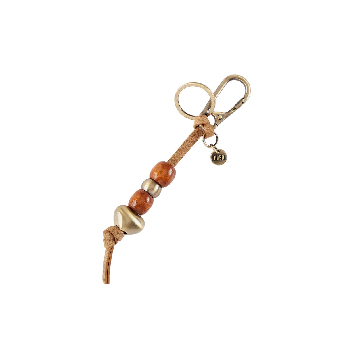 HOBO Heart Bead FOB Keychain