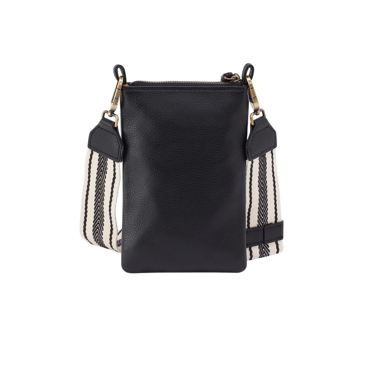 HOBO Cass Phone Crossbody Bag, Black