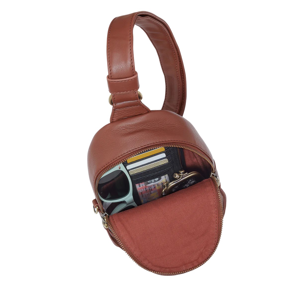 HOBO Fern Sling Crossbody Bag, Cocoa Bean