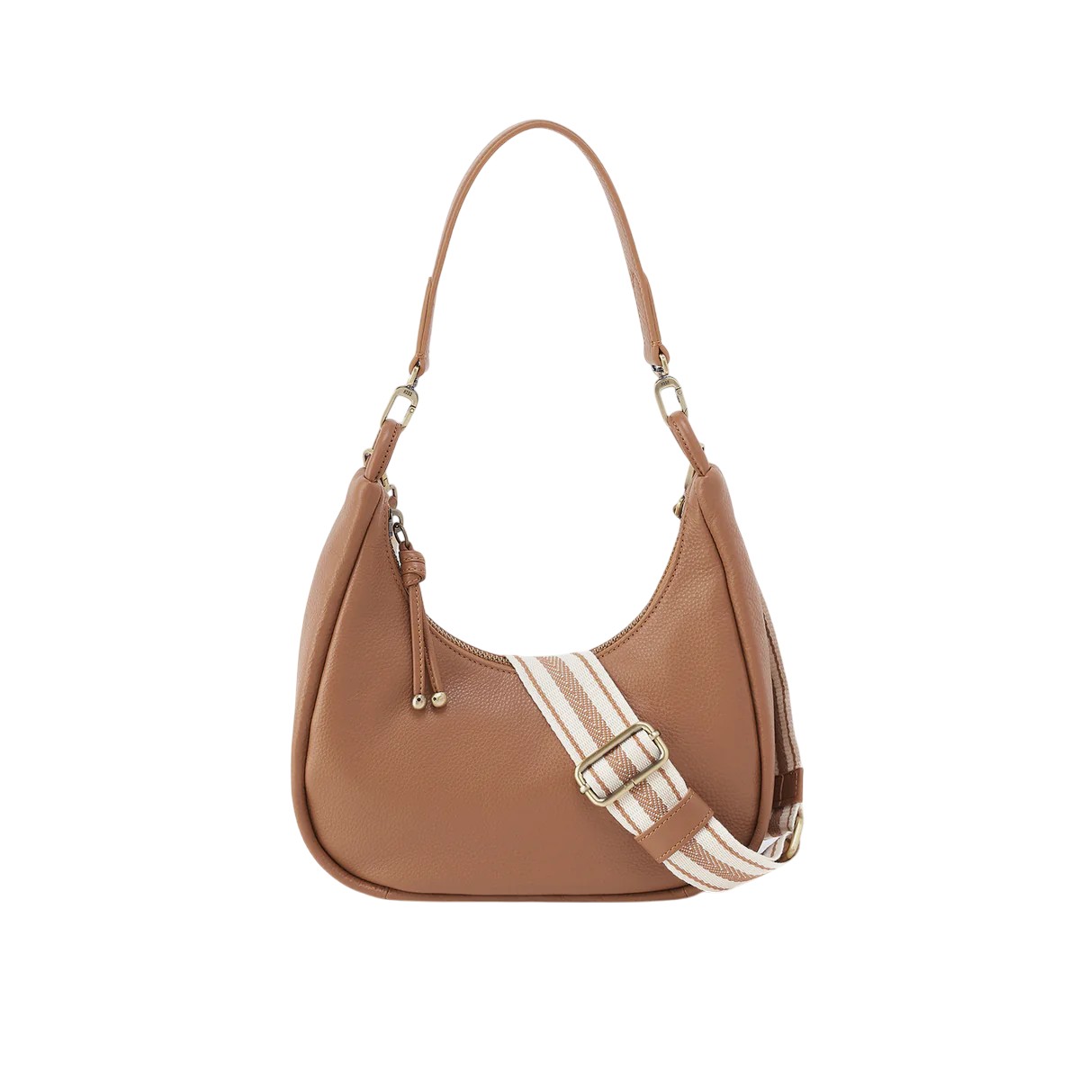HOBO Cass Small Shoulder Bag, Brown Sugar