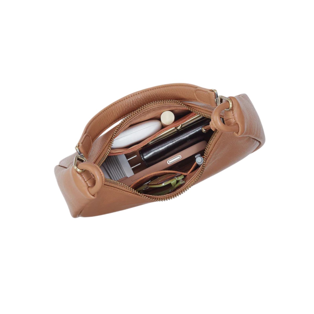 HOBO Cass Small Shoulder Bag, Brown Sugar