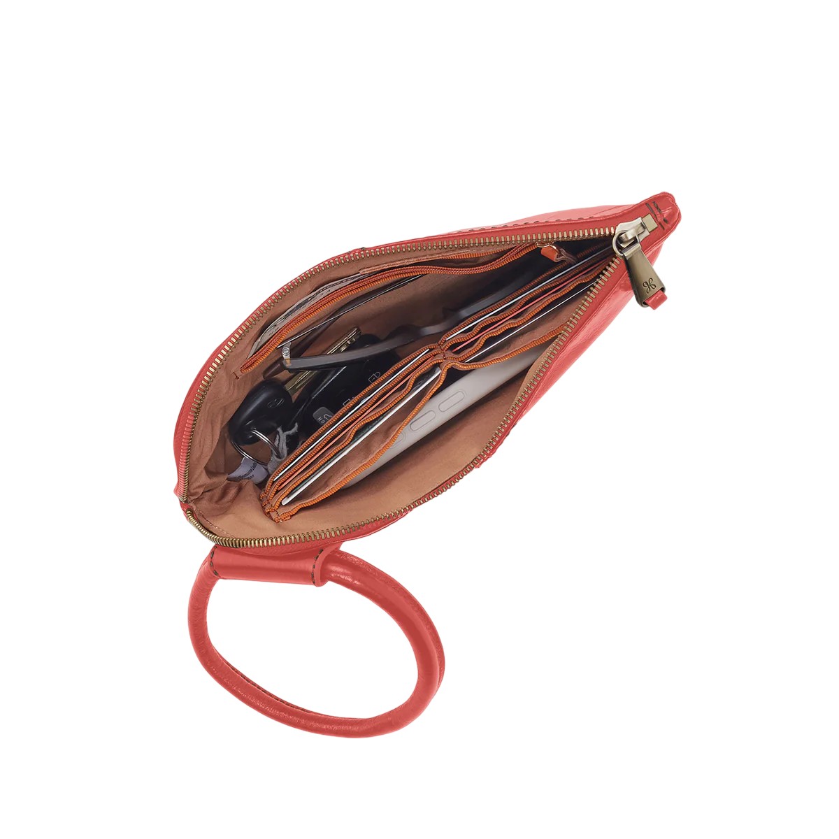 HOBO Sable Wristlet, Pink Mirage
