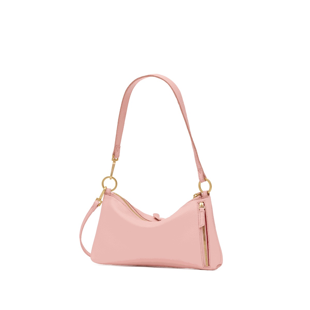 Hammitt Kyle Small Shoulder Bag, Flamingo Flora and Brushed Gold Hardware